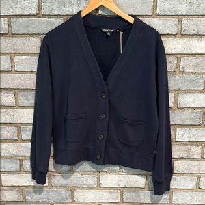 Toad&Co Women's Navy Cardigan